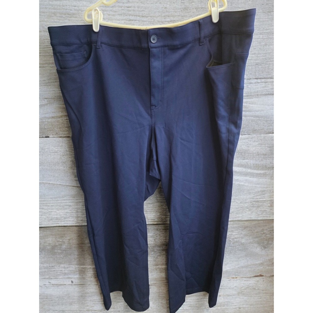 Torrid Studio Bombshell Boot‎ Cut Blue Stretch Pants Plus Size Size 30S 30 Short
